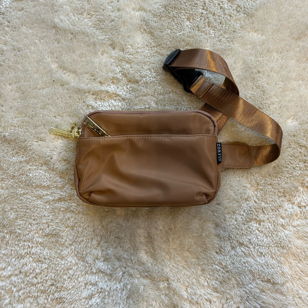 Gold/Brown Fanny Pack
